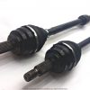 This is Proton Inspira drive shaft set, showcasing both the drive shafts from the side view.