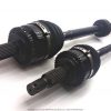 This is Proton Preve drive shaft set, showcasing both the drive shafts from the side view.