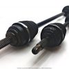 This is Proton Wira drive shaft set, showcasing both the drive shafts from the side view.