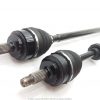 This is a generic Honda drive shaft set, showcasing both the drive shafts from the side view.